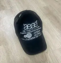aeae　メッシュキャップ　ブラック