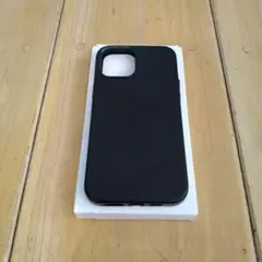 iPhone 12 Pro Max 純正 レザーケース ブラック 黒