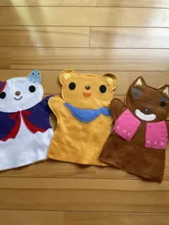 フェルトキャラクター人形セット