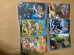 pspモンスターハンター6本セット