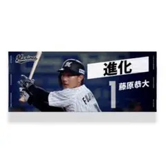 千葉ロッテマリーンズ 藤原恭大 メッセージ フォトタオル