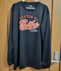BIKE バスケットボール 長袖Tシャツ ブラック XL(O)