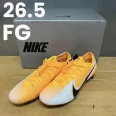 ナイキ マーキュリアルヴェイパー レザーオレンジ 26.5cm 極美品❗️