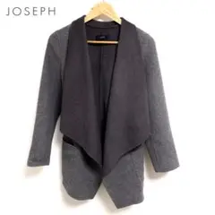 JOSEPH ジョゼフ ダブルフェイスコート ウールカシミア サイズ36 グレー