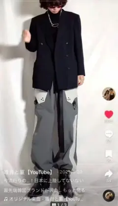 美品 DE-NAGE コンバットカーゴパンツ0071 サイズ2 唯音と菫