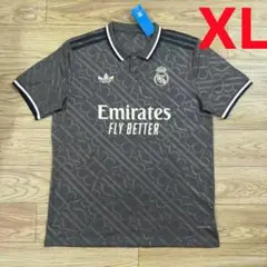 24-25 レアル・マドリード ユニフォーム 遠征 半袖 ジャージ XL