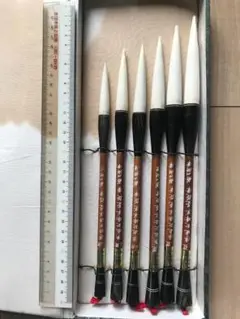 【筆９本セット】玉峰　極品　大鵞　浙江湖筆　【kurokunn】H 筆9本セット】玉峰 極品 大鵞 浙江湖筆 【kurokunn】H