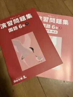 演習問題集 国語 6年 上巻　四谷大塚