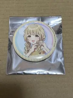 学マス　藤田ことね　缶バッジ　極楽湯