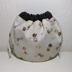 スーちゃん柄*まんまるミニ巾着