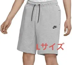 美品　Lサイズ　NIKE ナイキ　テックフリース　ハーフ　パンツ　グレー
