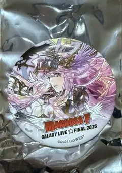 マクロスF ギャラクシーライブ ラッキードロー 缶バッジ　シェリル