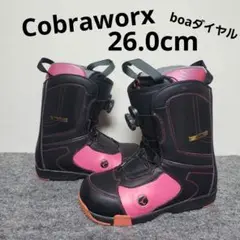 コブラワークス/24-24.5/中古 COBRA - コブラワークス cobraworx スノーボードブーツ 24 cmの