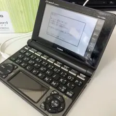電子辞書　中学生　XD-N3800　delta Plus 7 ブラック　動作品