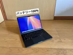（バッテリー100％）MacBook Air 13インチM2チップ ミッドナイト