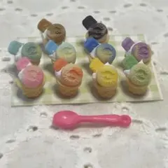 ♡ミニチュアカラフルスイーツセットNo.108