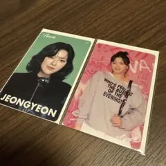 TWICE ジョンヨン THIS IS FOR くじ クリアカード 2種セット