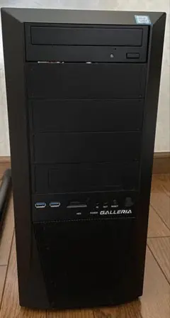 【電源・光学ドライブ付き】GALLERIA XF PCケース ミドルタイプ