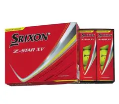SRIXON Z-STAR XV 2025年 プレミアムパッションイエロー 6球