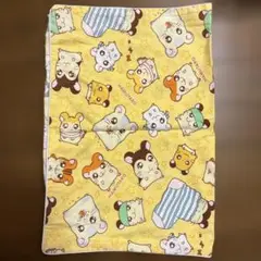 ハム太郎 布 枕カバー 昭和レトロ はぎれ