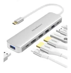 NEWHEIGHTニューハイツUSB C ハブ hdmi ドッキングステーション