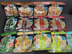 非常食アルファ米・パスタ・パン各種36袋 賞味期限2025年6月〜2028年1月