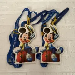 東京ディズニーリゾートミッキーマウスチケットホルダー パスケース 2個セット