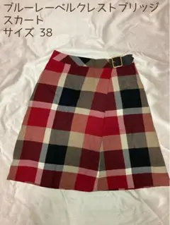BLUE LABEL ブルーレーベルクレストブリッジ スカート ミニ丈 定番