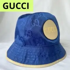 ✴︎未使用品✴︎GUCCI バケットハット　フェドラハット 超希少】GUCCI GG モノグラム フェドラ バケットハット 三代目