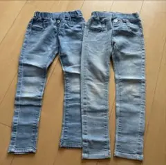 デニム　2点セット　しまむら