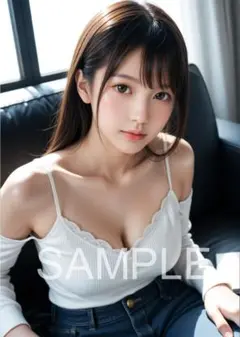 AI 美女 ポスター 水着 下着 美人 可愛い お尻 美脚 巨乳 c080320