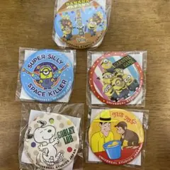 ユニバーサル限定缶バッチ