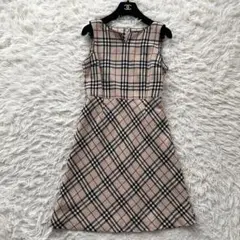BURBERRY LONDON ノバチェック　ノースリーブ　ワンピース