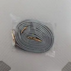 合成皮革　グレー　スマホショルダー