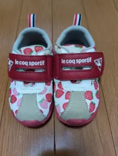 le coq sportif イチゴ柄スニーカー 13.0