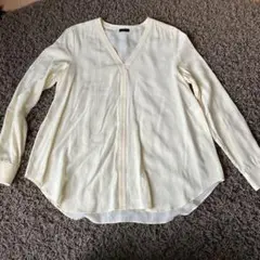 美品●JOSEPH●ジョゼフ●カットソー●ブラウス●サイズ36●クリーム色