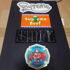 Supreme ステッカー4枚セット