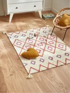 ZARA HOME ラグ カーペット 160x230 ベージュ ZARA HOME - ザラホーム ヴィンテージスタイルラグ ラグ 160×230