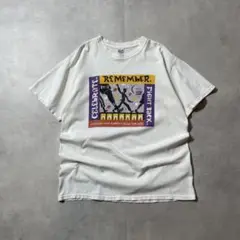 90s anvil Tシャツ プリントtシャツ 半袖 白 L