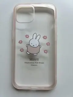 Miffy イラスト 透明 iPhoneケース