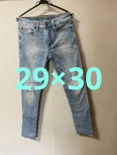 AMERICAN EAGLE SUPER SKINNY ダメージ風29×30