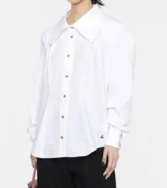 vivienne westwood orbパフスリーブシャツ