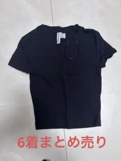 黒系トップス　tシャツ　6枚まとめ売り