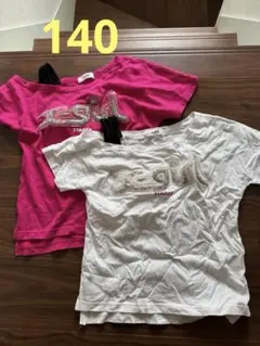 x-girl stages 140 Tシャツ セット