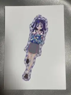 キミとアイドルプリキュア　紫雨こころ　ステッカー　キラッキランランフェスタ