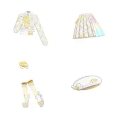 ひみつのアイプリ バース プリマジチェックヘブンズホワイト 1式