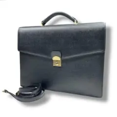 美品 LE TANNEUR ルタヌア ビジネスバック 2wayショルダー
