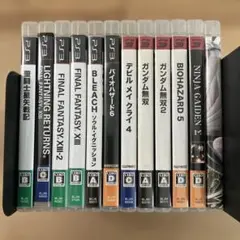 PS3ゲームソフト12枚セット