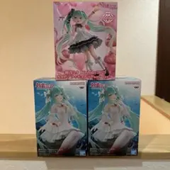 【新品未開封】初音ミク フィギュア 3体セット