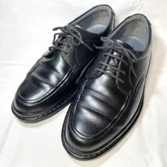 FLORSHEIM フローシャイム　ブラックレザーシューズ　25.5cmEEEE